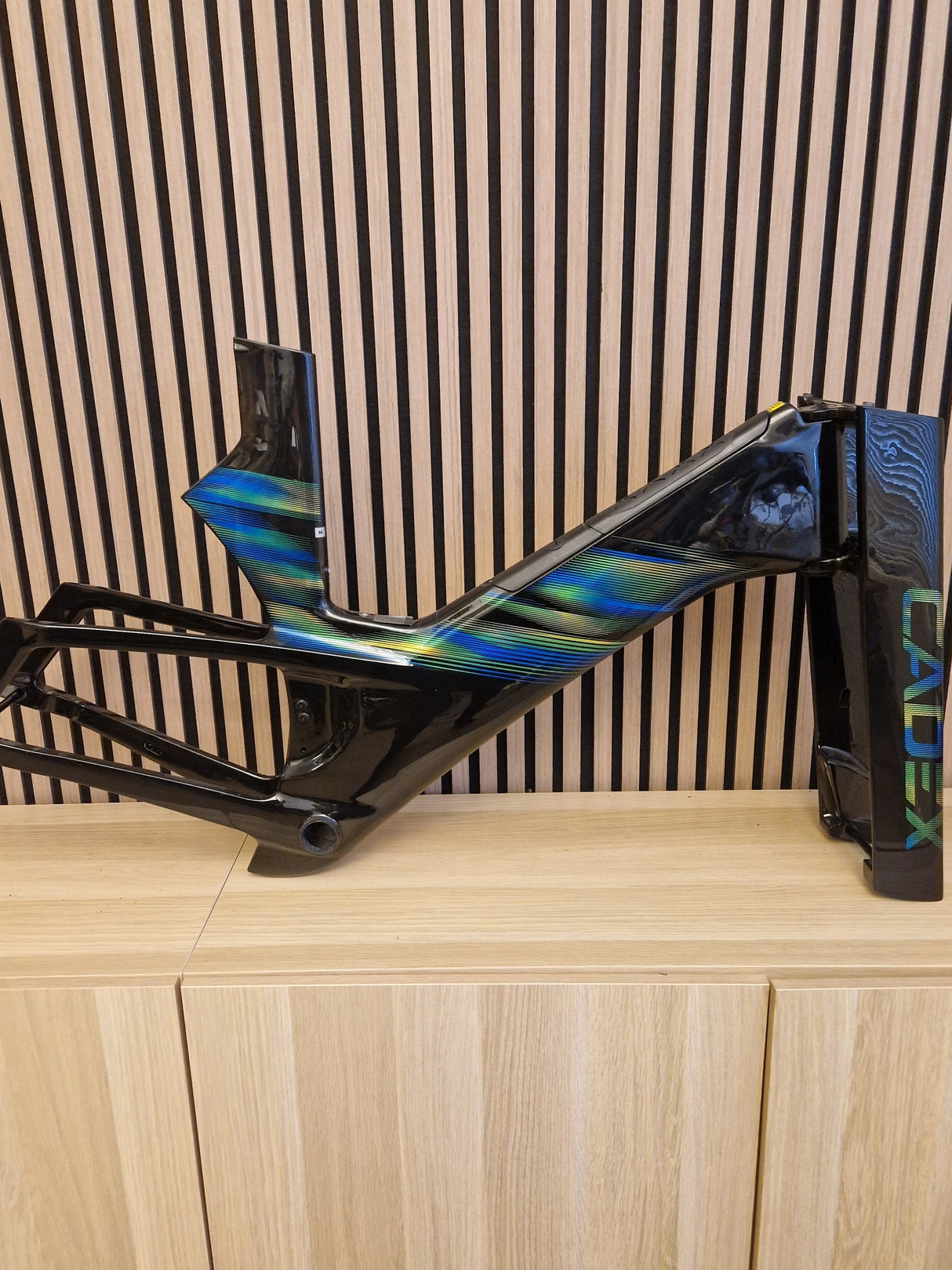 CADEX Tri Frameset - Aurora Hologram - Medium