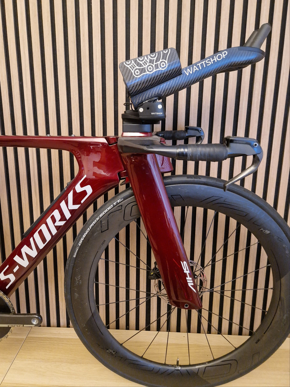 S-Works Shiv (Small) - SRAM Red AXS & Roval Rapide CLX 64 Wheels