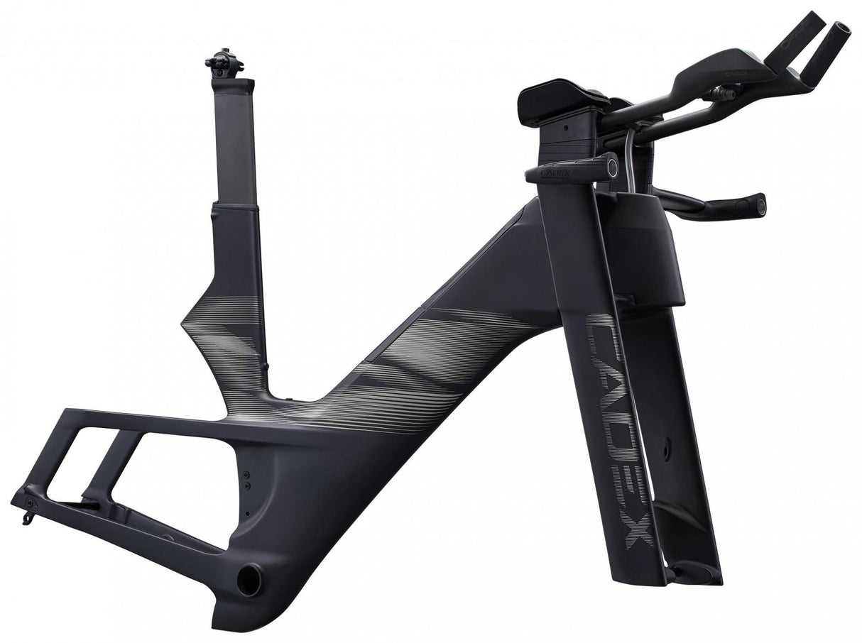CADEX Tri Frameset - Silver Rush - Medium