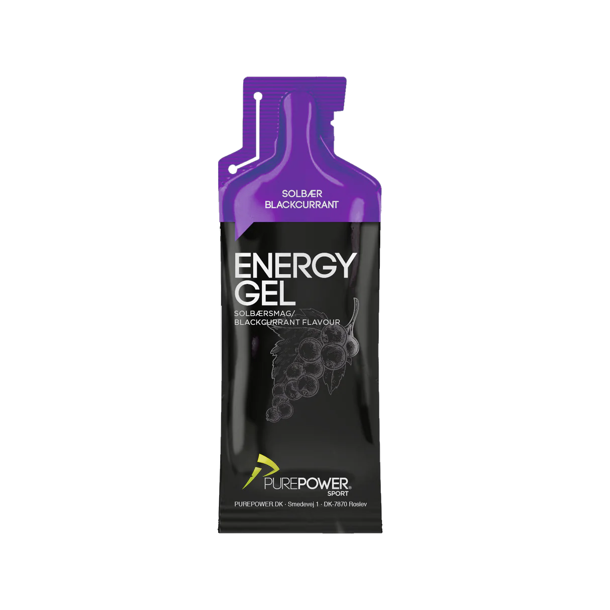 Purepower Energy Gel Svartvinbär 40g