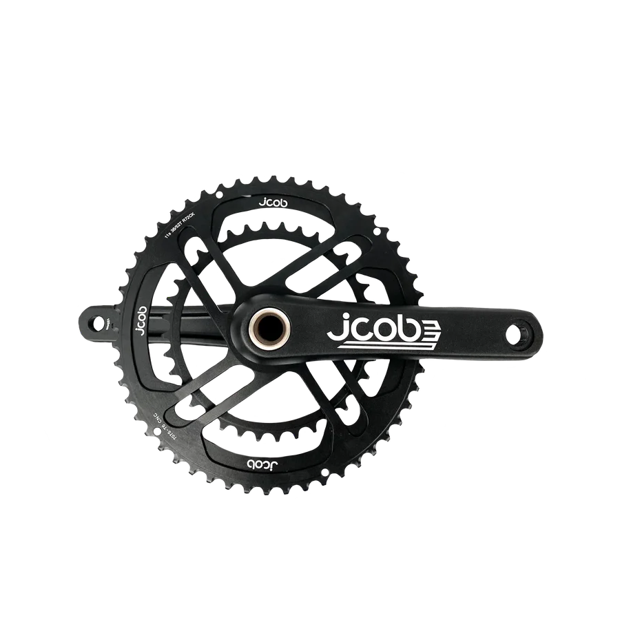 JCOB Alloy 24mm Short Crankset - 155mm (52/36T)
