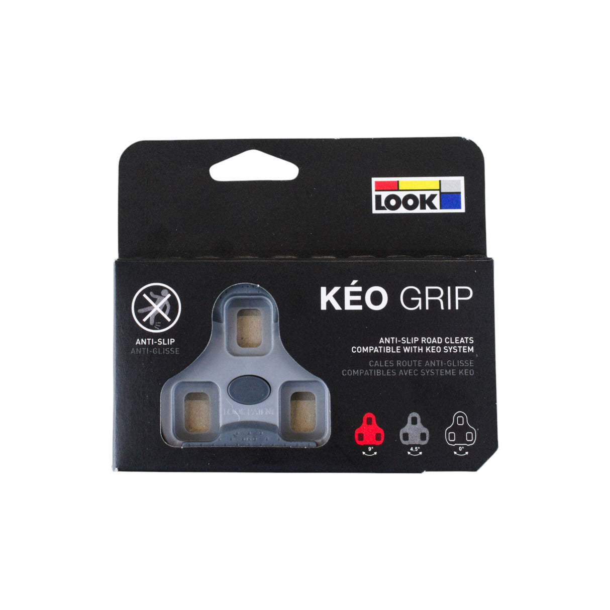 LOOK KÉO GRIP GREY 4.5° CLEATS