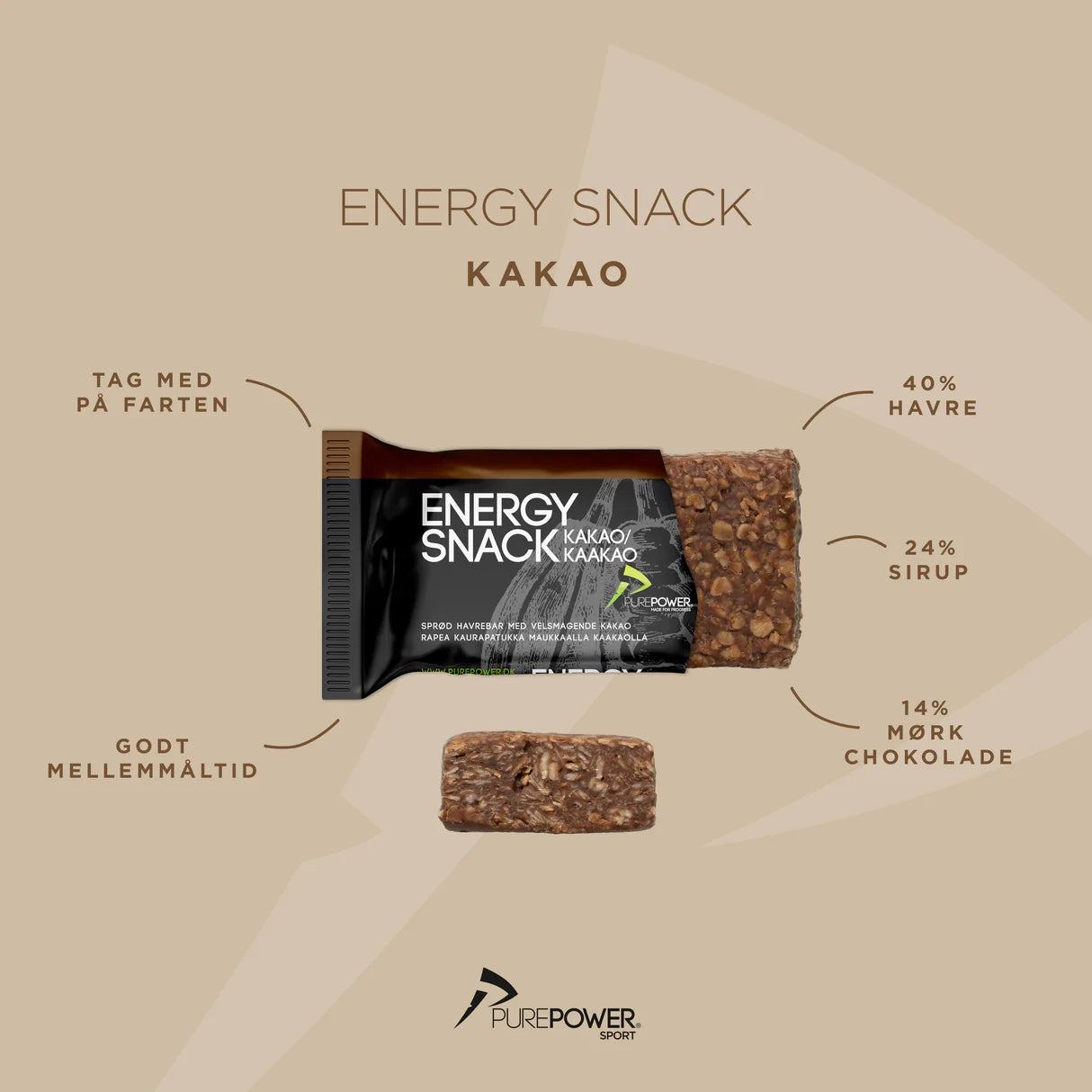 Purepower Energy Bar Kakao Fudge