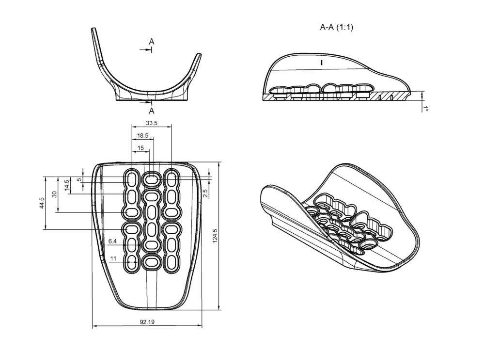 Sportless Aero armcup system by gebioMized