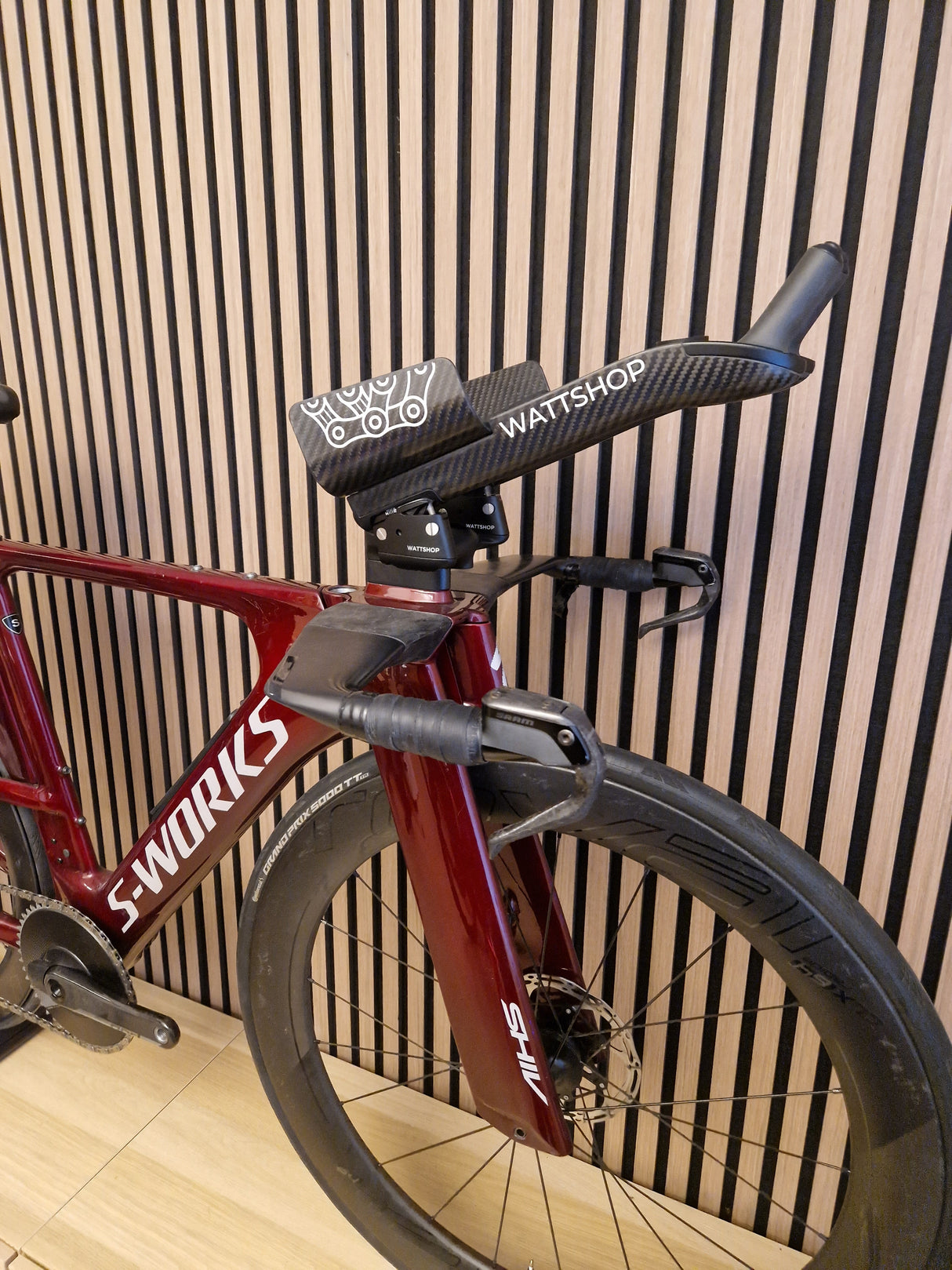 S-Works Shiv (Small) - SRAM Red AXS & Roval Rapide CLX 64 Wheels