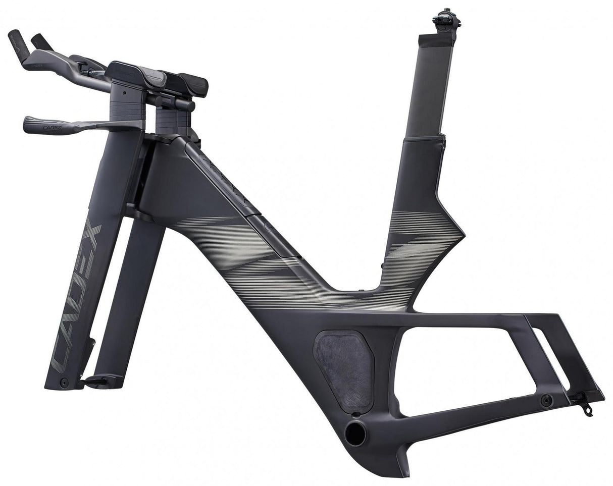 CADEX Tri Frameset - Silver Rush - Medium