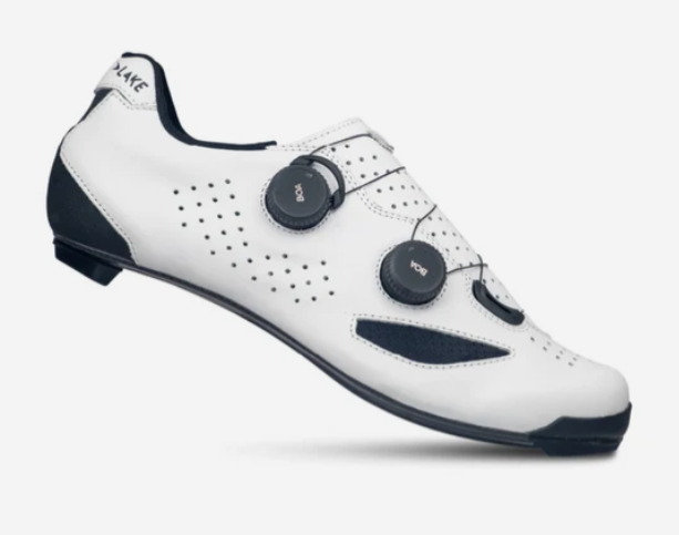 Lake CX239 Wide Cycling Shoe (White/Black)